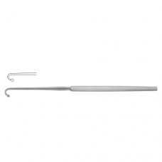 Fomon Alar Hook Button End Stainless Steel, 17 cm - 6 3/4" Fomon Alar Hook Button End Stainless Steel, 17 cm - 6 3/4"